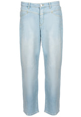 Jeans Goldgarn Jeans mit Ziernähten Blau (1070)