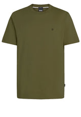 Produktbild 1 von HUGO BOSS BLACK T-Shirt Taut mit Logo-Stickerei in Oliv.