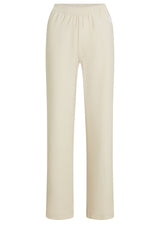 Hosen PENN&INK N.Y Hose mit Waffelstruktur Beige (054)