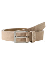 Gürtel JOOP Ledergürtel mit Perforierung Beige (274)