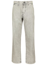 Jeans HUGO BOSS ORANGE Jeans mit geradem Bein Grau (084)