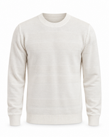 Produktbild 1 von HUGO BOSS BLACK Pullover H-Finito in Off-White.