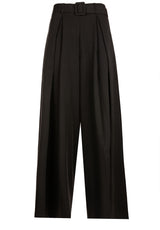 Produktbild 1 von ANA ALCAZAR Hose mit Bundfalten  in Schwarz.