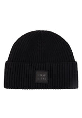 Mützen & Caps JOOP! Jeans Mütze Lucifo mit Label-Patch Schwarz (001) ONESIZE