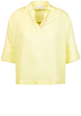 Blusen & Tuniken CAT NOIR Bluse mit V-Auschnitt Gelb (31)