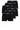 Bodywear HUGO BOSS BLACK 6er-Pack Boxershorts Power Trunk Schwarz (001)