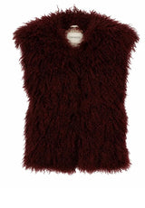 Jacken & Mäntel OAKWOOD Fake Fur Weste Braun (0630)