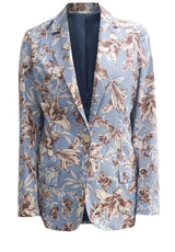 Blazer LIU.JO Blazer mit floralem Muster Blau (P9502)
