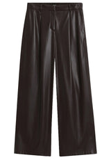 Produktbild 1 von HUGO BOSS BLACK Hose Tiana aus Kunstleder in Braun.