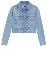 Jeans HUGO Jeansjacke Galatea Blau (440)