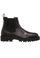 Produktbild 1 von HUGO BOSS BLACK Boots Julyo Cheb mit elastischen Einsätze in Braun.