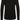 Jersey CAT NOIR Langarmshirt mit Glitzer-Logo Schwarz (90)