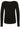 Jersey CAT NOIR Langarmshirt mit Glitzer-Logo Schwarz (90)