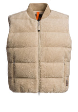 Jacken & Mäntel PARA JUMPERS Weste Simaw aus Teddyfleece mit Daunenfüllung Beige (0253)