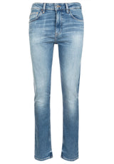 Produktbild 1 von HUGO BOSS ORANGE Jeans Delaware mit heller Waschung  in Blau.