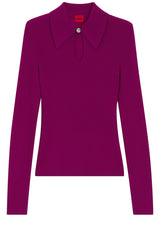 Pullover & Strickjacken HUGO Strickpullover Sdropa Pink (653)
