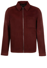 Produktbild 1 von DRYKORN Hemdjacke Jerson aus Wolle in Rot.