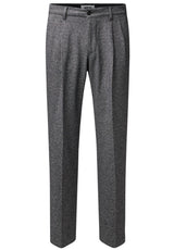 Produktbild 1 von DRYKORN Hose Leek in Melange-Optik in Grau.