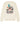Produktbild 2 von Les Deux Sweatshirt mit großflächigem Print auf der Rückseite in Cremefarben.