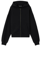 Sweat Palm Angels Zip-Hoodie mit Logo auf der Rückseite Schwarz (1003)