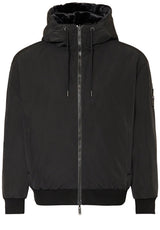 Produktbild 1 von Moose Knuckles Wendejacke mit Teddy-Fell in Schwarz.