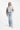 Jersey HUGO Top Sieffy mit Ripp-Struktur