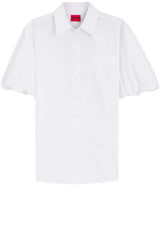 Blusen & Tuniken HUGO Bluse Evergreen Weiß (100)