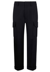 Hosen DSQUARED2 Cargohose mit seitlichen Eingrifftaschen Schwarz (900)