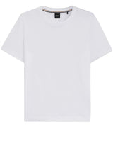 Jersey HUGO BOSS BLACK T-Shirt Ecosa Weiß (100)