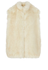 Jacken & Mäntel LIU.JO Weste aus Kunstfell Beige (51216)