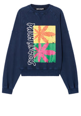 Sweat Palm Angels Sweatshirt mit Frontprint Mehrfarbig (4684)