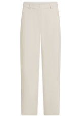Hosen PENN&INK N.Y Hose mit bodenlanger Überlänge Off-White (142)