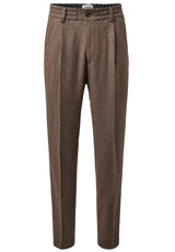 Produktbild 1 von DRYKORN Hose Chasy mit elastischem Bund in Braun.