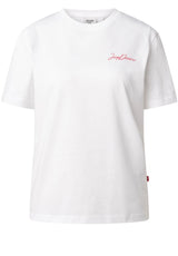 Jersey JOOP! Jeans T-Shirt Turelle mit Logo-Schriftzug Weiß (100)