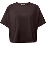 Pullover & Strickjacken DRYKORN Strickshirt Moeny mit überschnitttenen Schultern Braun (1117)