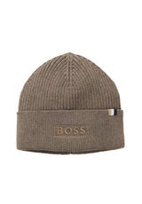 Mützen & Caps HUGO BOSS BLACK Mütze Magico mit Logo-Stickerei Beige (240) ONESIZE