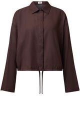 Blusen & Tuniken DRYKORN Bluse Fionel mit Tunnelzug Braun (1117)