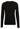 Produktbild 1 von KIEFERMANN Langarmshirt mit offenem Saum in Schwarz.
