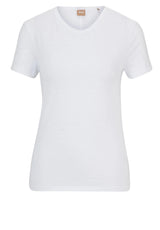 Jersey HUGO BOSS ORANGE T-Shirt C_Esla Weiß (100)