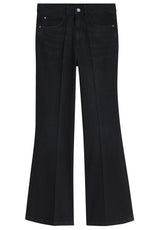 Produktbild 1 von HUGO BOSS BLACK Jeans Rosalya mit ausgestelltem Bein in Blau.