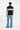 Produktbild 3 von HUGO Strick-Poloshirt mit Blockstreifen in Blau.