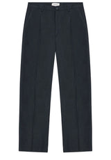 Hosen Les Deux Hose Pleated Twill Suit Blau (490)