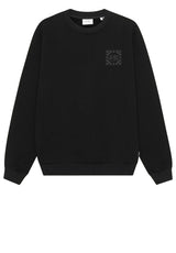 Produktbild 1 von Les Deux Sweatshirt mit Logo-Aufnäher in Schwarz.