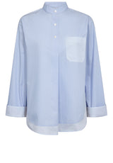 Blusen & Tuniken MOS MOSH Bluse MMBronwyn Blau (835)