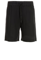 Hosen Les Deux Shorts aus Leinen Schwarz (110)