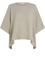 Produktbild 1 von PENN&INK N.Y Sweatshirt im Poncho-Stil in Beige.