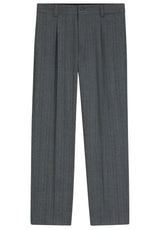 Produktbild 1 von HUGO Hose Flips mit Fischgrätmuster in Grau.