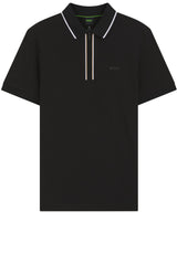 Jersey HUGO BOSS GREEN Poloshirt Philix Schwarz (001)