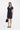 Kleider HUGO BOSS BLACK Kleid Eduvis mit Paspelierung an der Taille