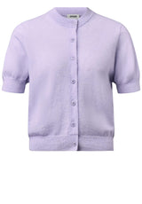 Produktbild 1 von DRYKORN Cardigan Daryani mit kurzen Ärmeln in Violett.